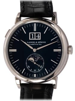 We buy A. Lange & Sohne Saxonia Moon Phase watches