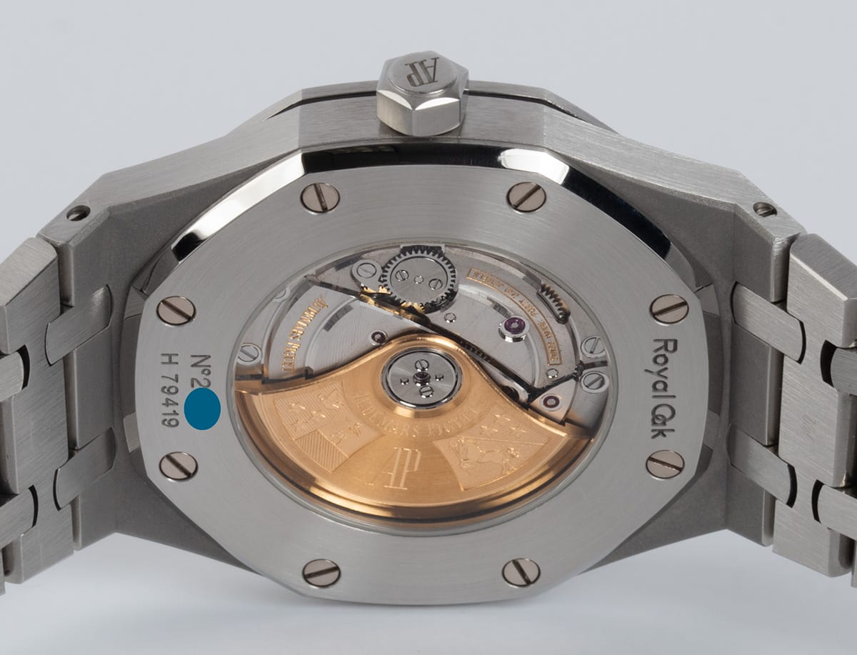 Caseback of Royal Oak