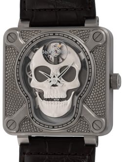 We buy Bell Ross BR 01 Laughing Skull watches