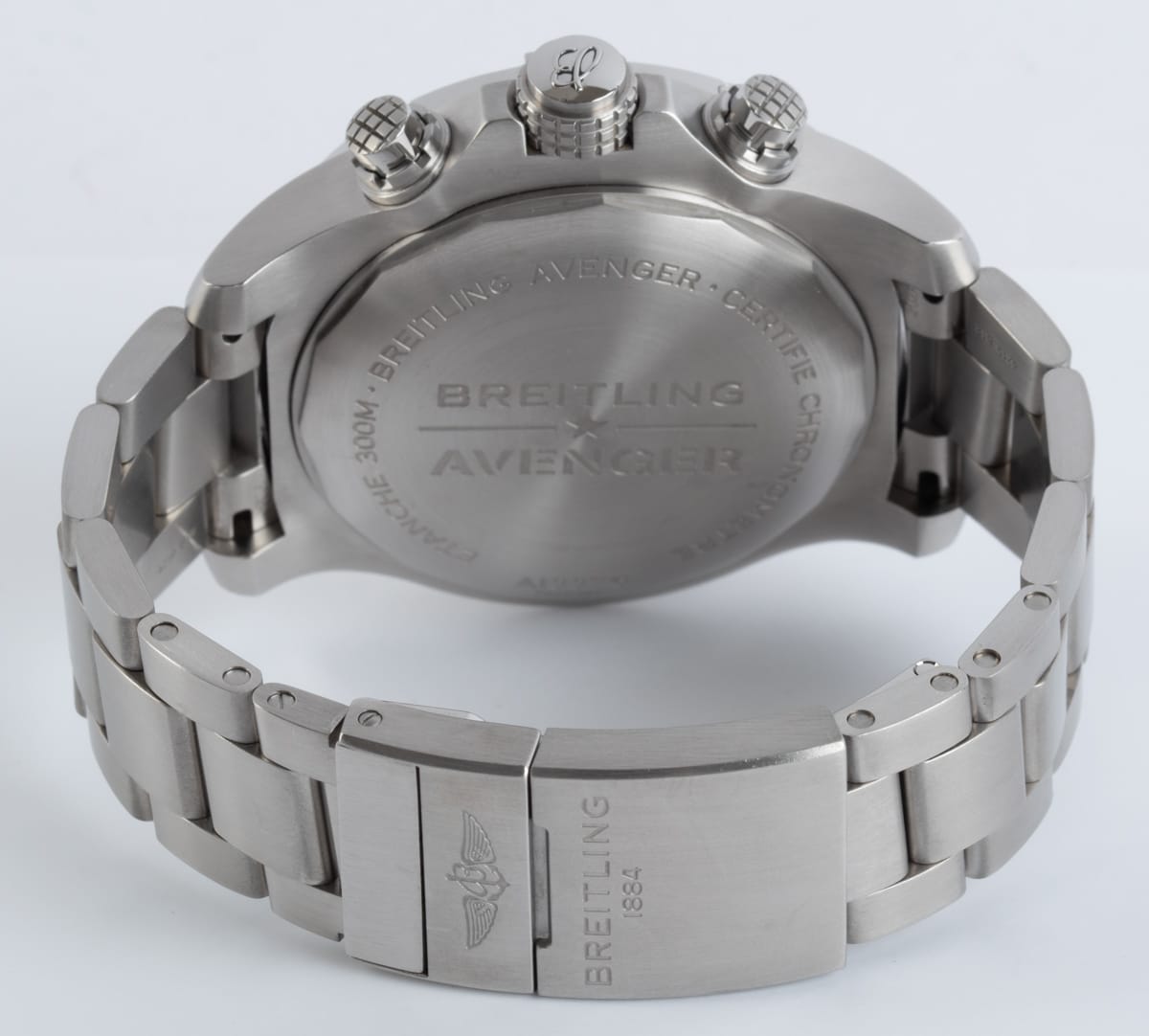 Rear / Band View of Super Avenger Chronograph 48