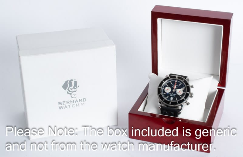 Box / Paper shot of SuperOcean Heritage Chronograph Limited 125th Anniversary