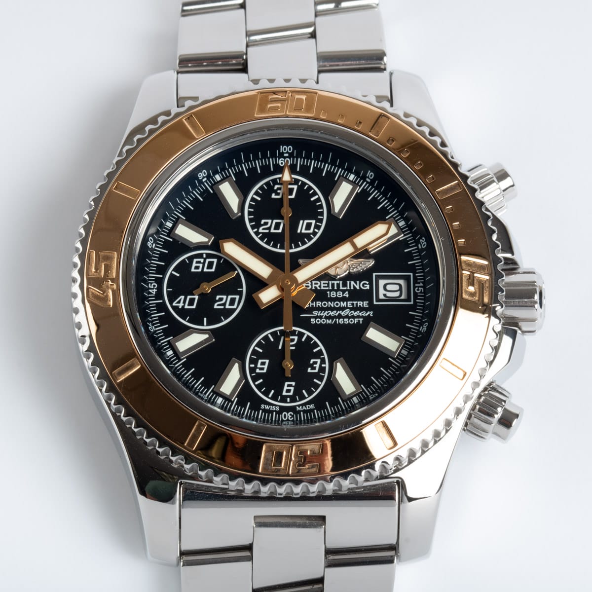 Front Shot  of SuperOcean Chronograph