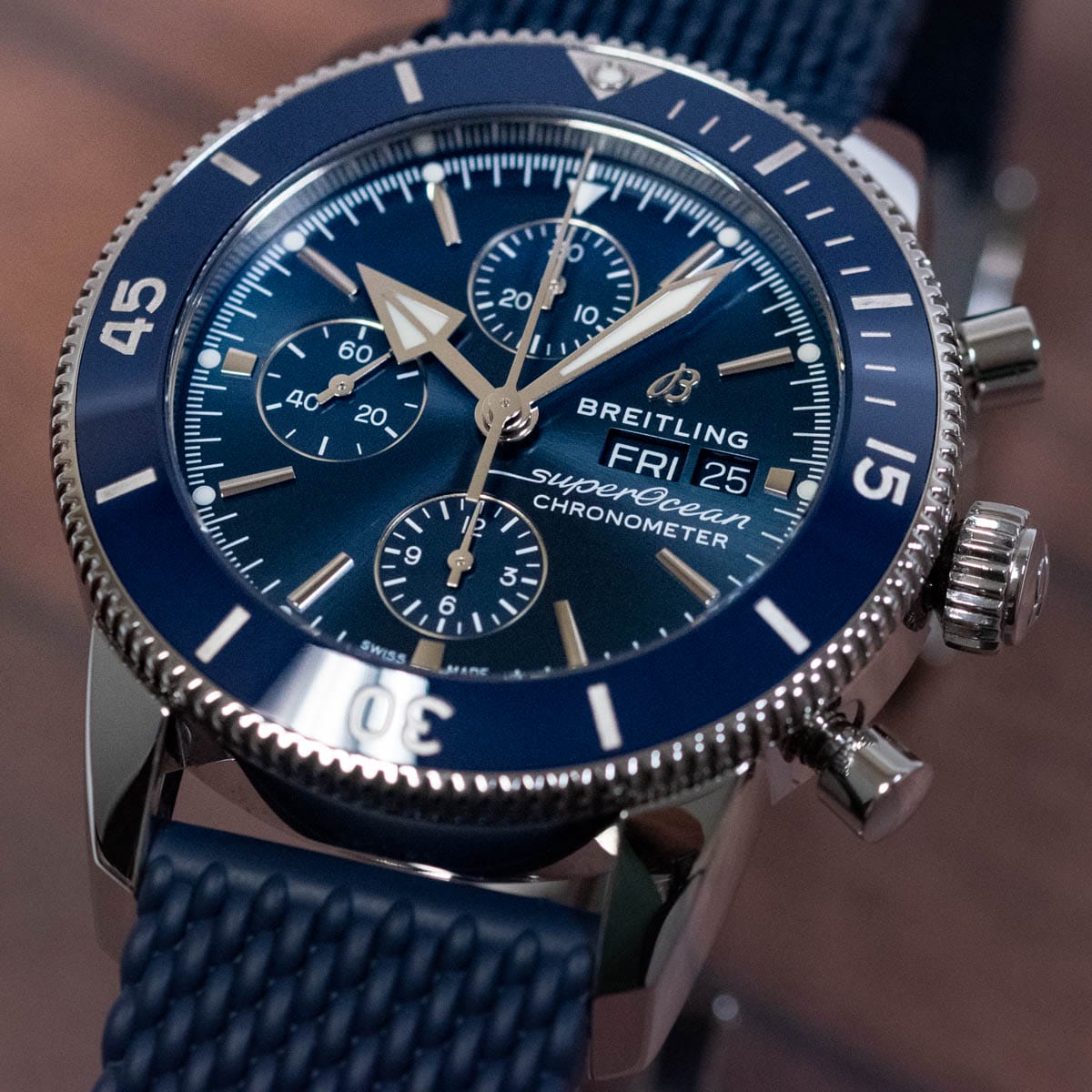 Stylied photo of  of Superocean Heritage Chronograph 44