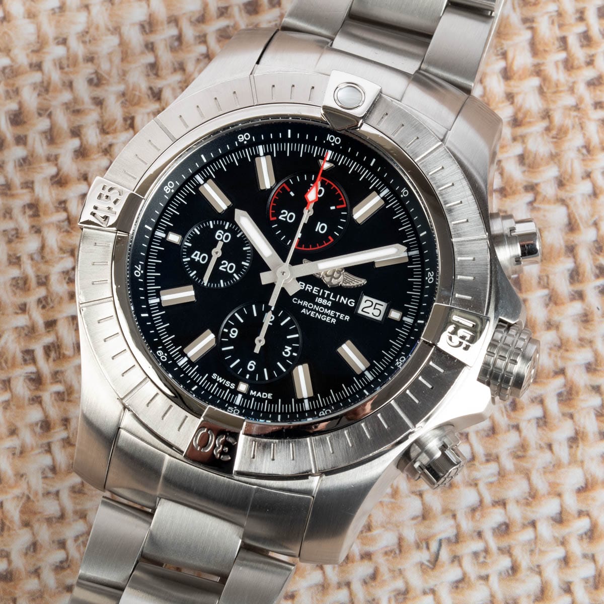 Stylied photo of  of Super Avenger Chronograph 48