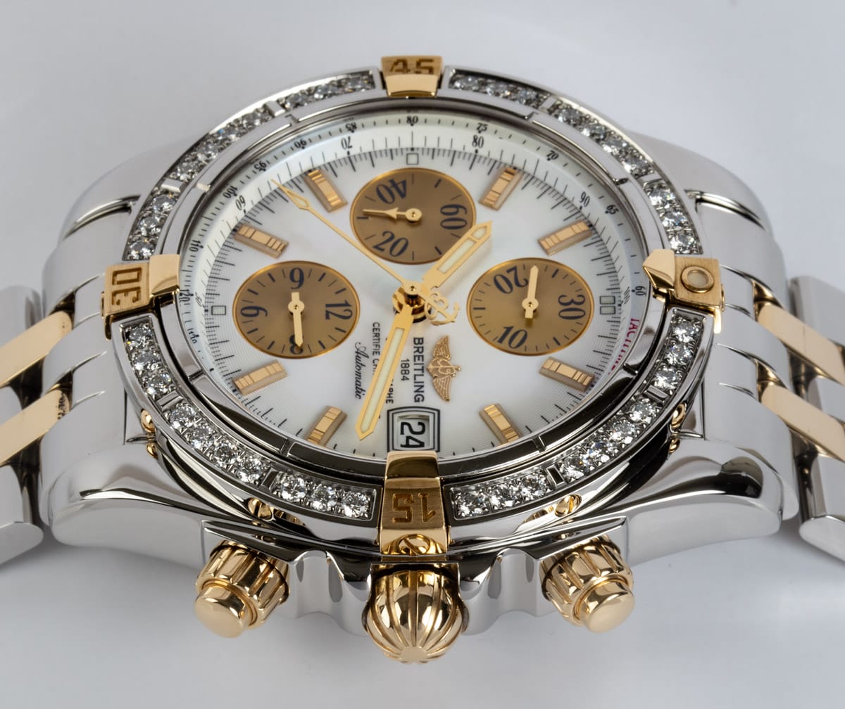 Crown Side Shot of Chronomat Evolution