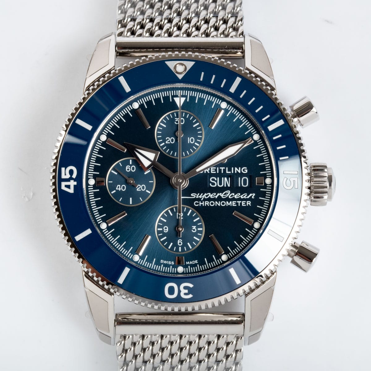 Front Shot  of Superocean Heritage Chronograph 44