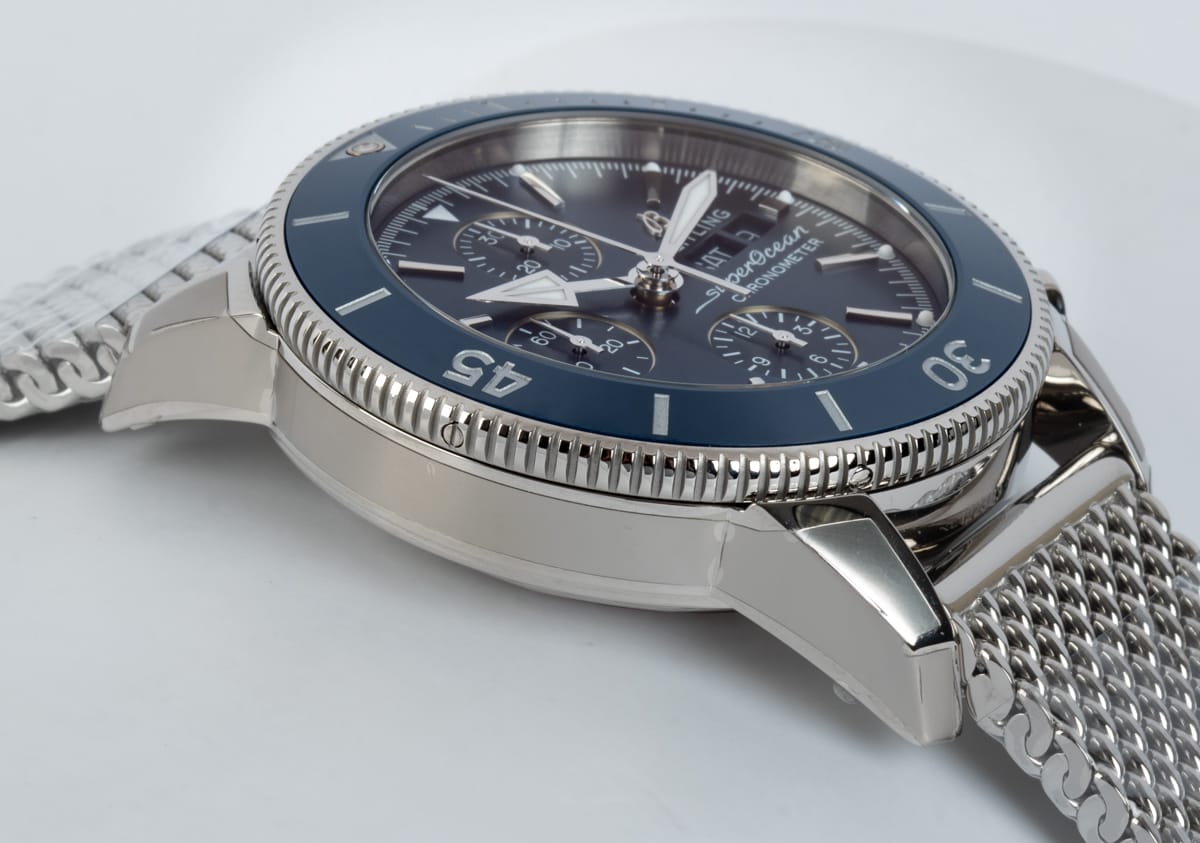 9' Side Shot of Superocean Heritage Chronograph 44