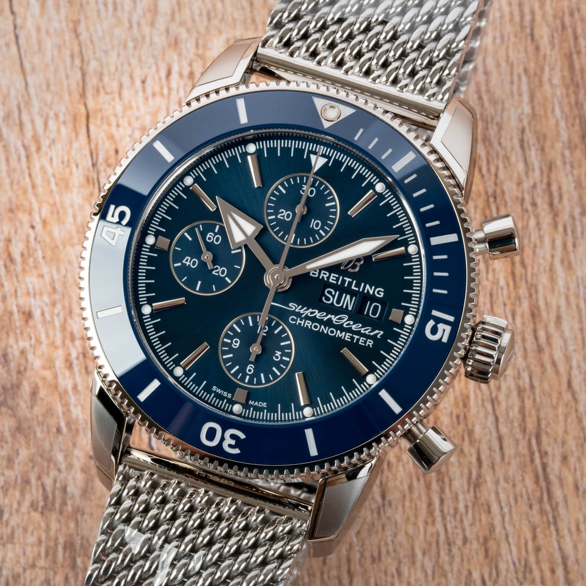 Stylied photo of  of Superocean Heritage Chronograph 44