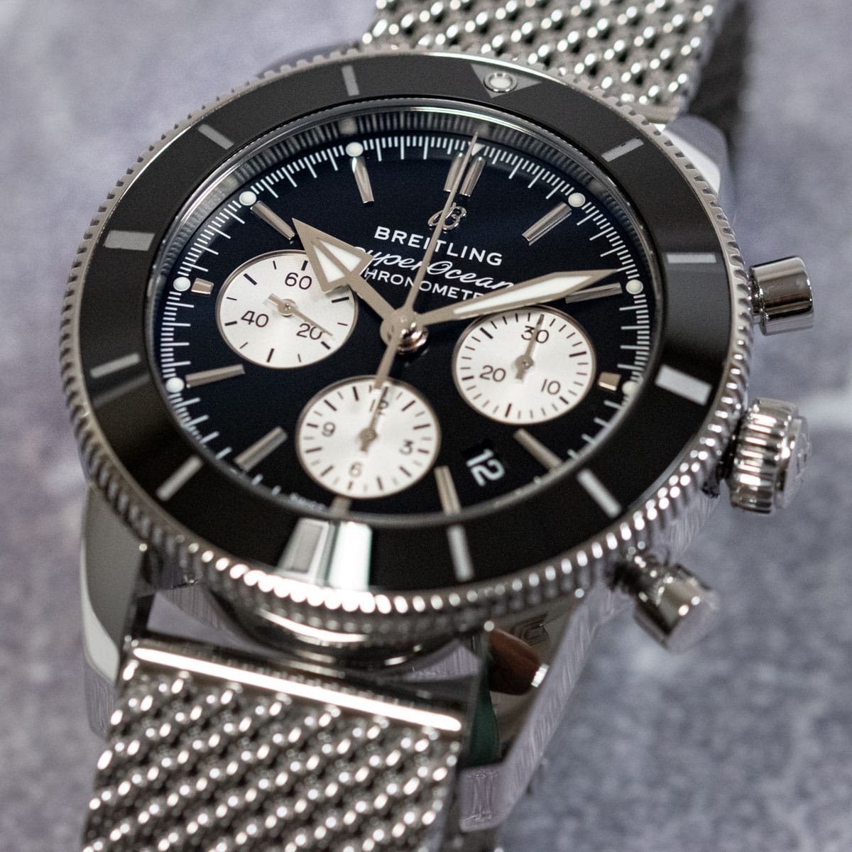 Extra Shot of SuperOcean Heritage B01 Chronograph 44