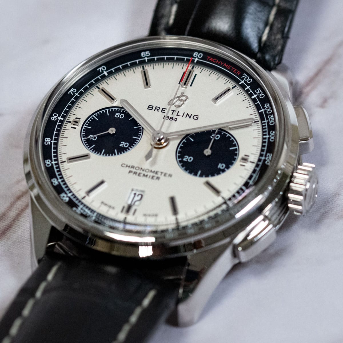 Extra Shot of Premier B01 Chronograph 42