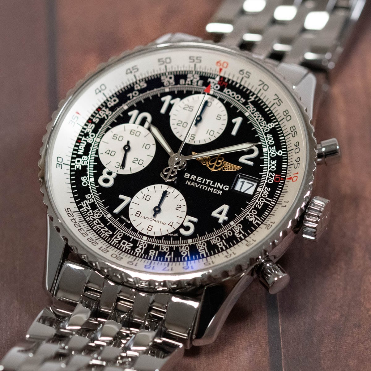 Stylied photo of  of Old Navitimer II