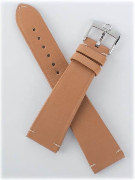 Omega Leather Tang Strap