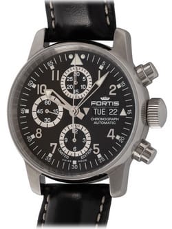We buy Fortis Flieger Classic Chronograph 'Limited' watches