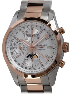 We buy Longines Conquest Classic Chronograph Moonphase 42mm watches