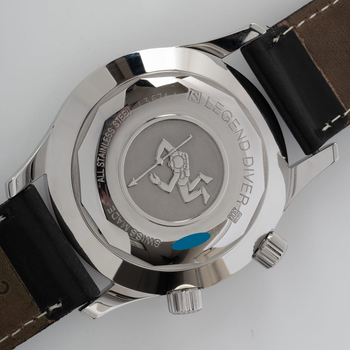 Caseback of Heritage Legend Diver