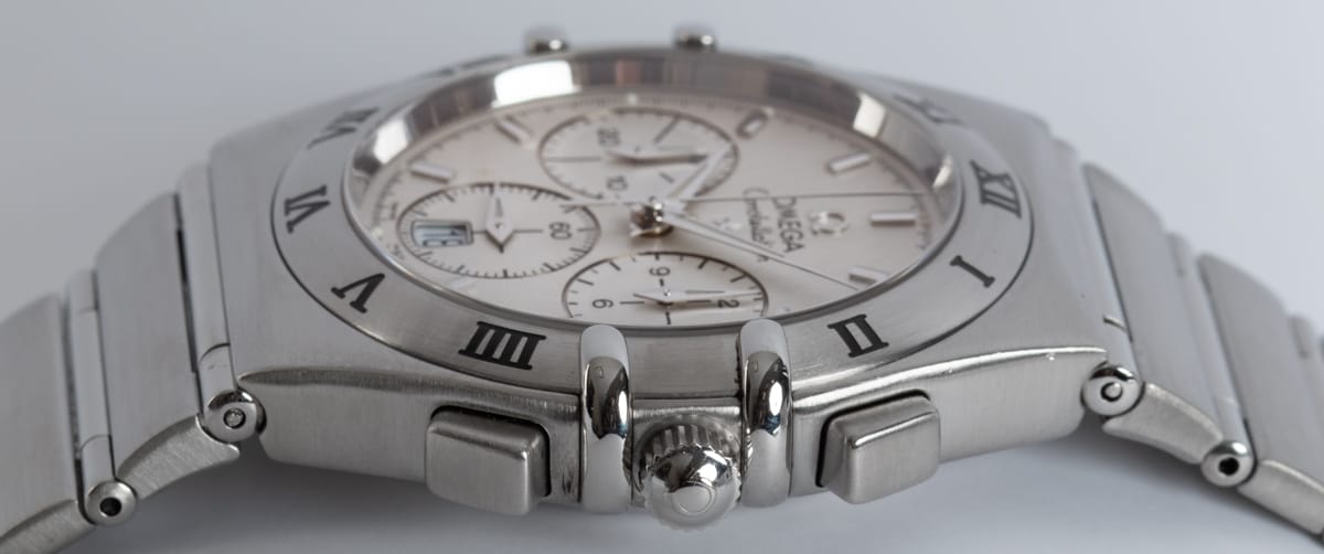 Crown Side Shot of Constellation Chronograph