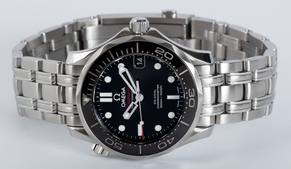 Front View of Seamaster Diver 300M Midsize