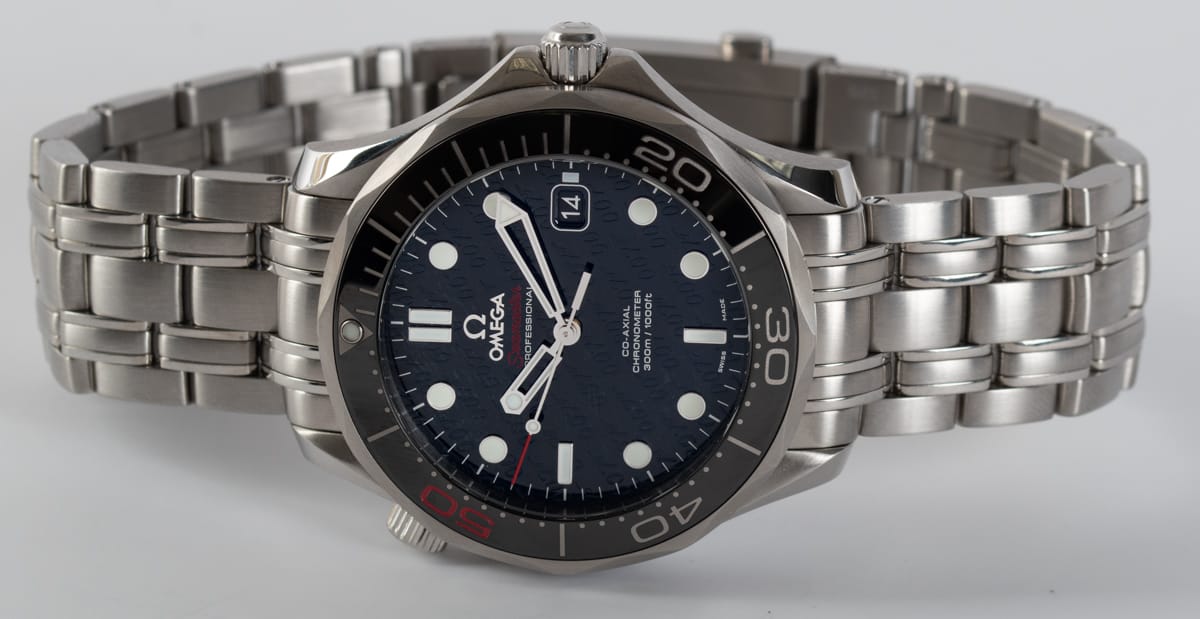 Front View of Seamaster Professional James Bond 50th Anniversary Limited Edition
