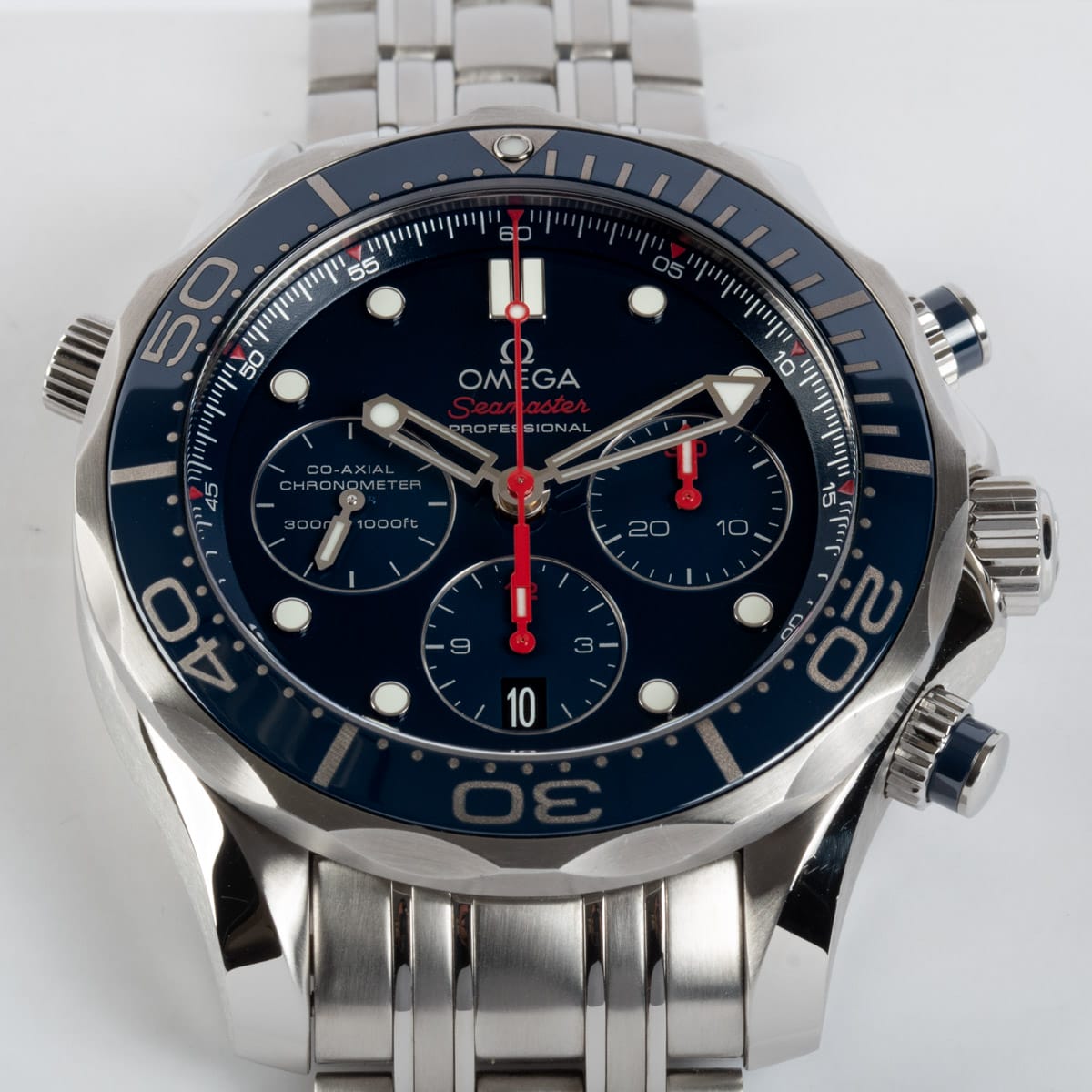 Front Shot  of Seamaster Diver 300M Chronograph