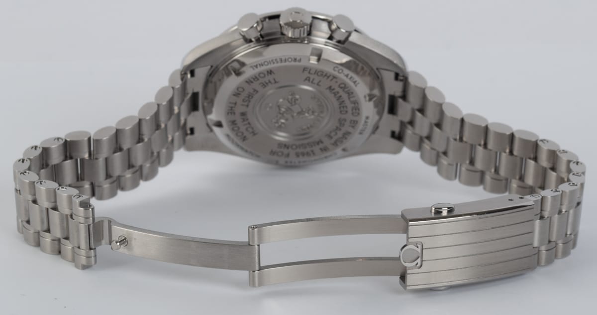 Open Clasp Shot of Speedmaster Moonwatch Professional Co-Axial Master Chronometer