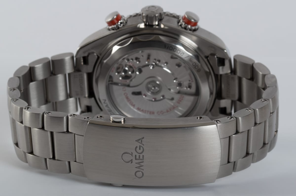 Rear / Band View of Planet Ocean 600M Chronograph