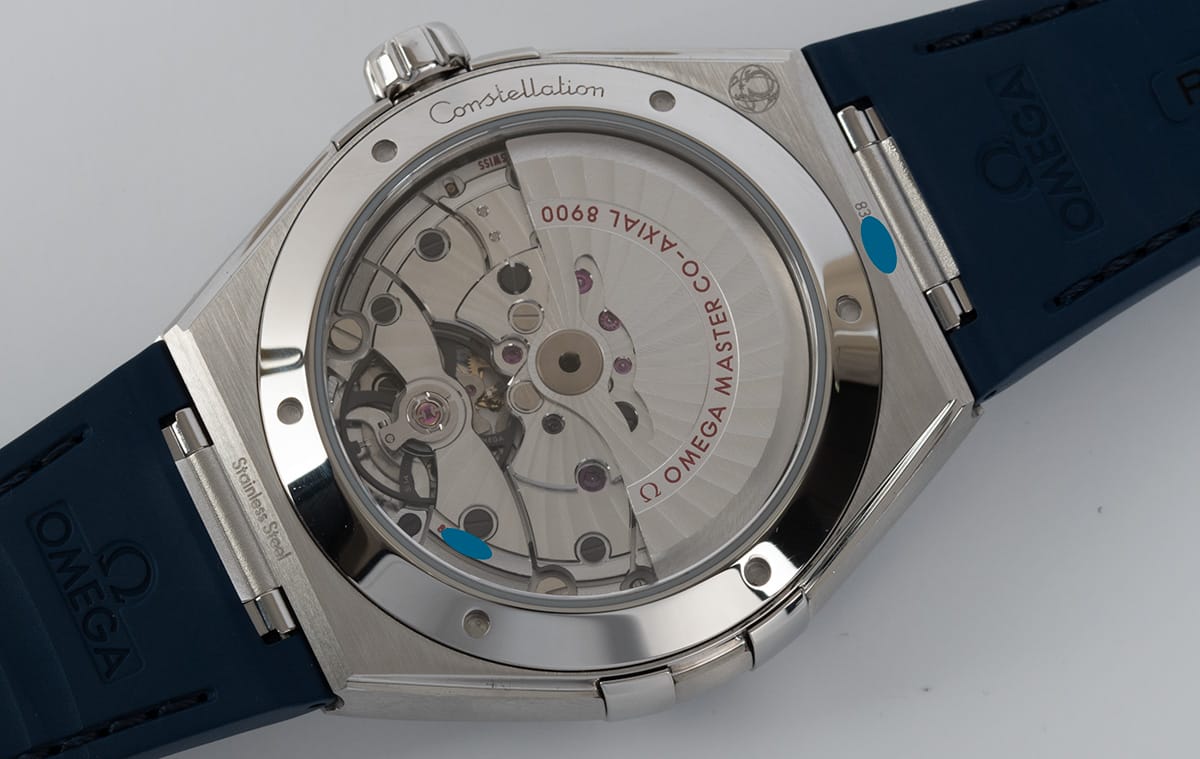 Caseback of Constellation Co-Axial Master Chronometer