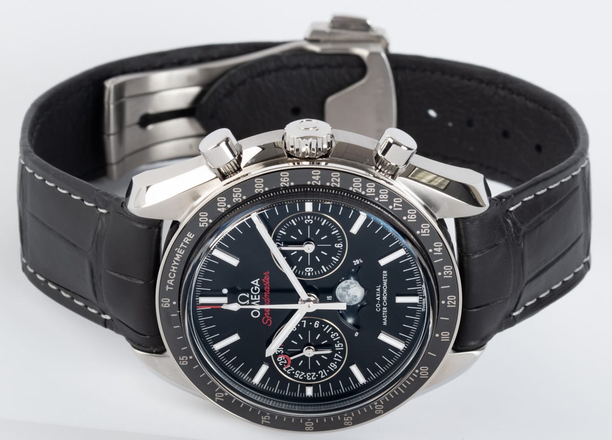 Front View of Speedmaster Master Moonphase