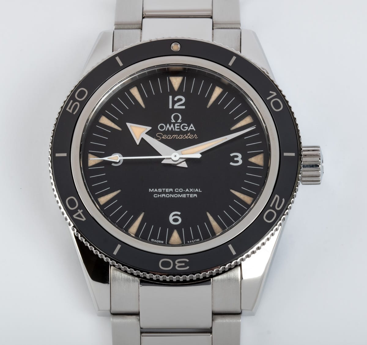 Front Shot  of Seamaster 300 Master Co-Axial