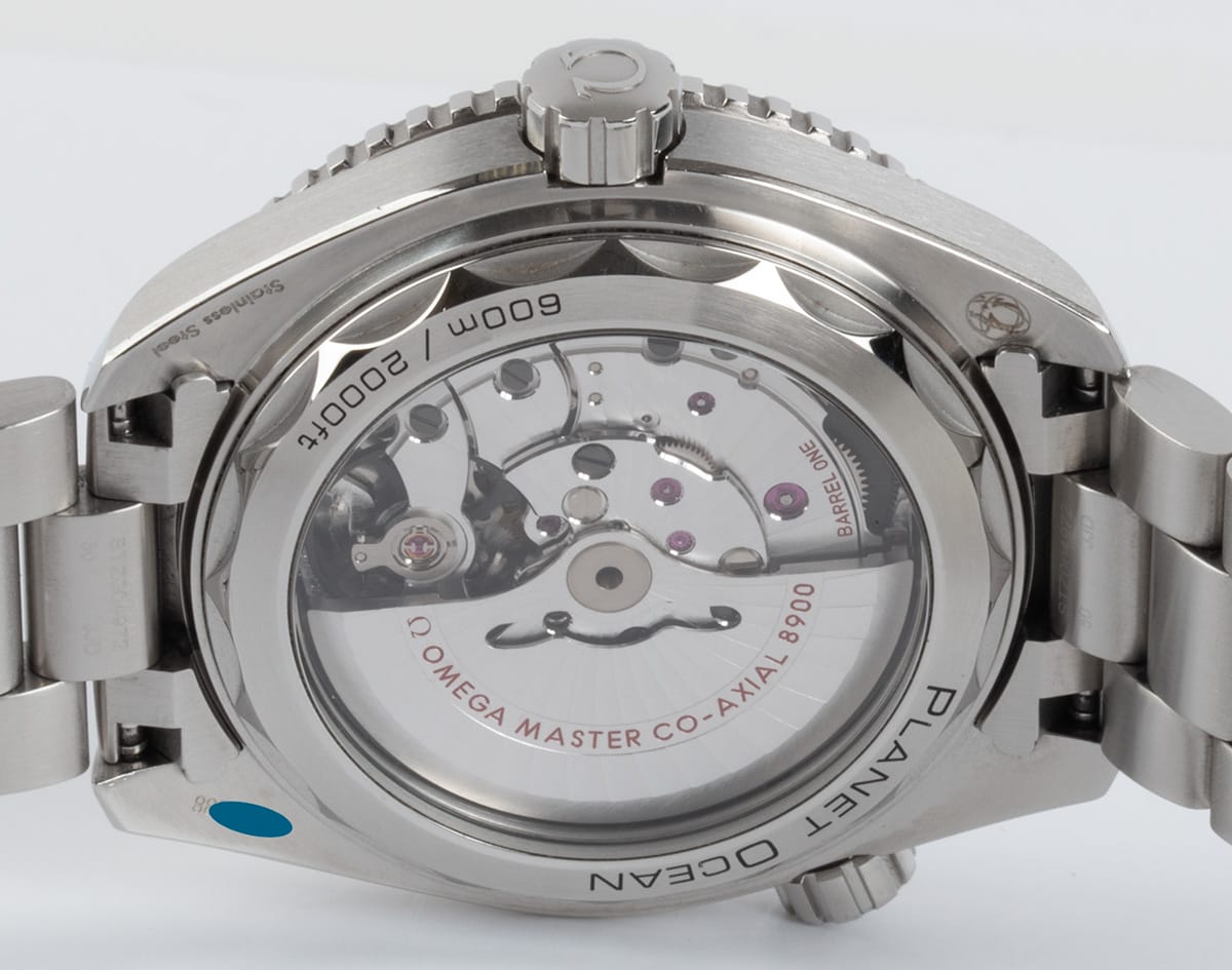Caseback of Seamaster Planet Ocean Master 43.5MM