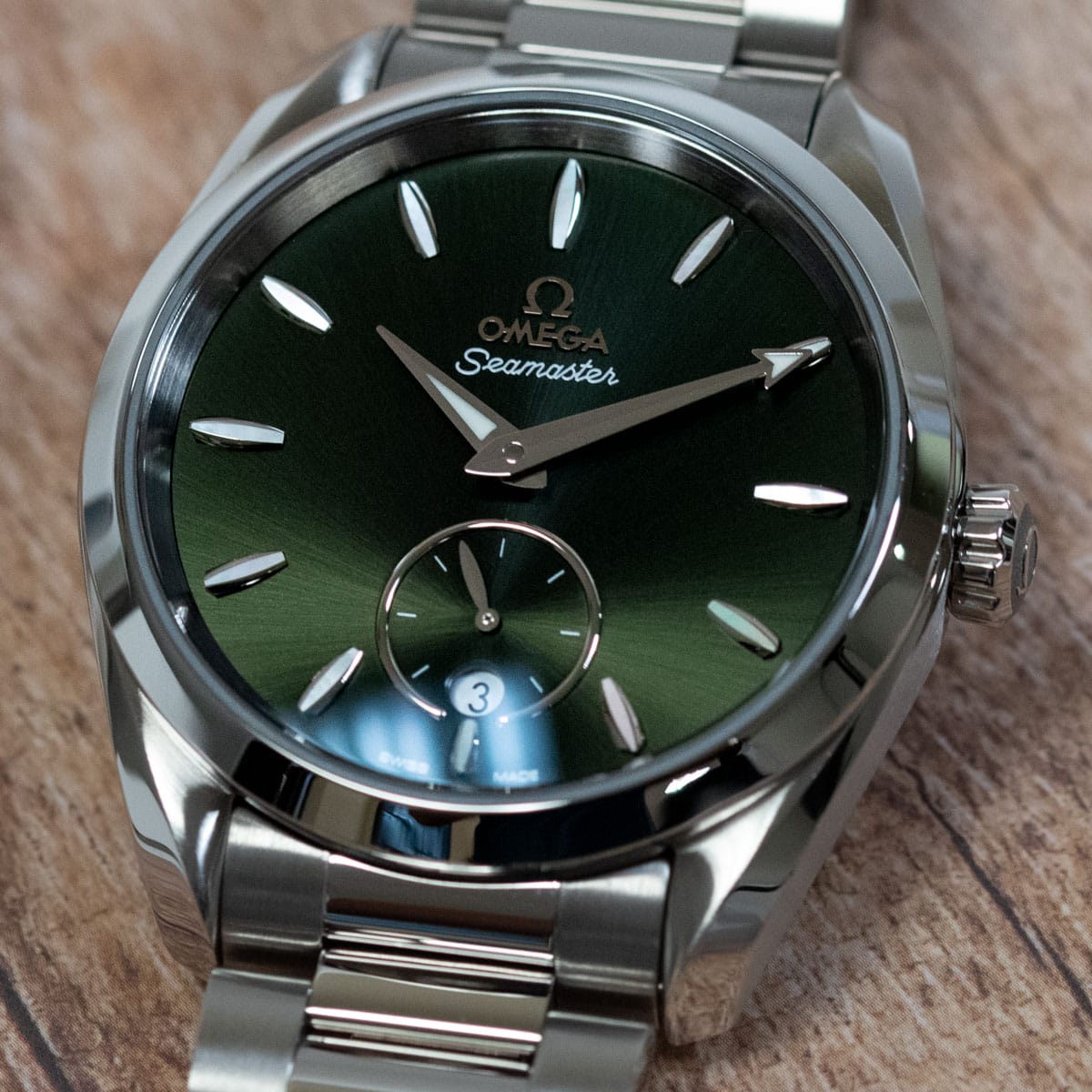 Stylied photo of  of Seamaster Aqua Terra 150M Small Seconds 38MM