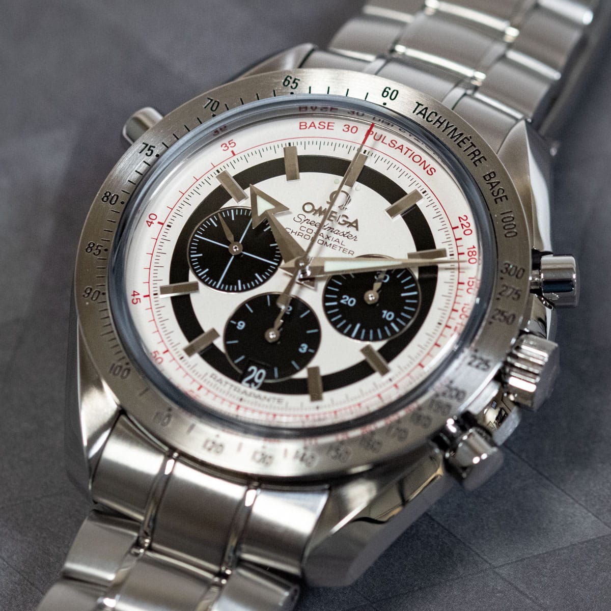 Extra Shot of Speedmaster Broad Arrow Co-Axial Rattrapante