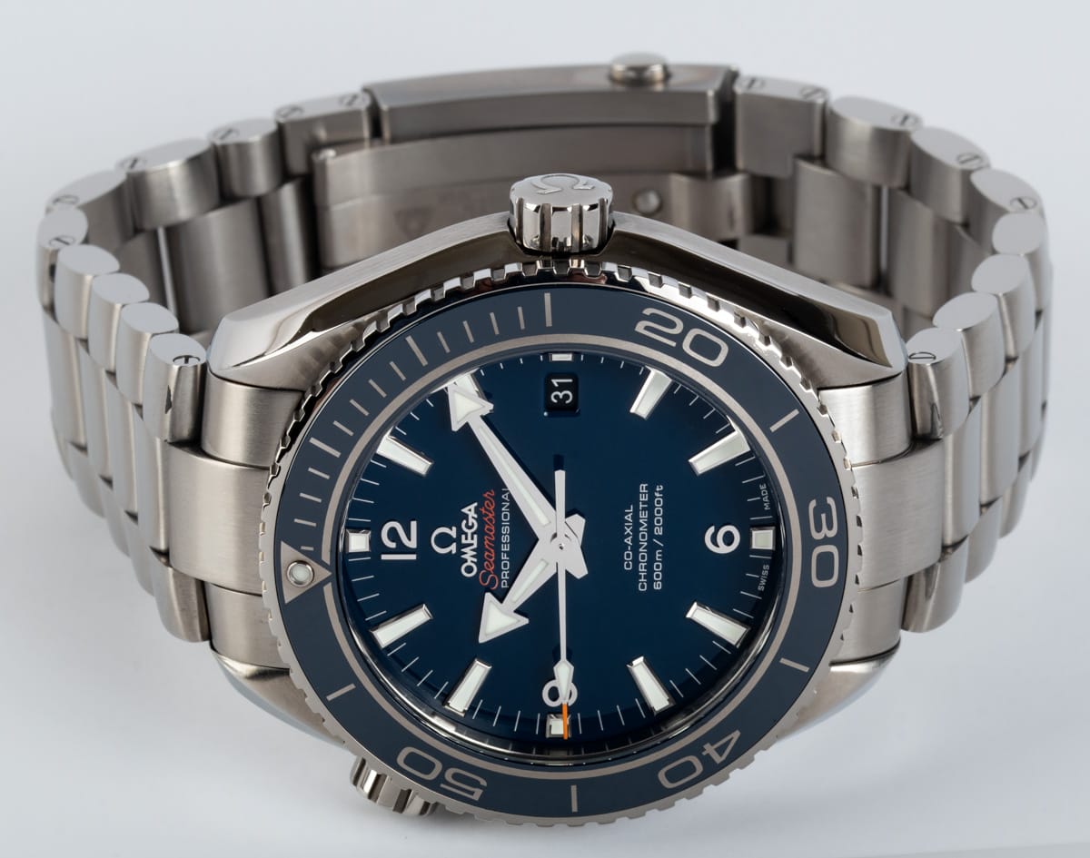 Front View of Seamaster Planet Ocean Big Size