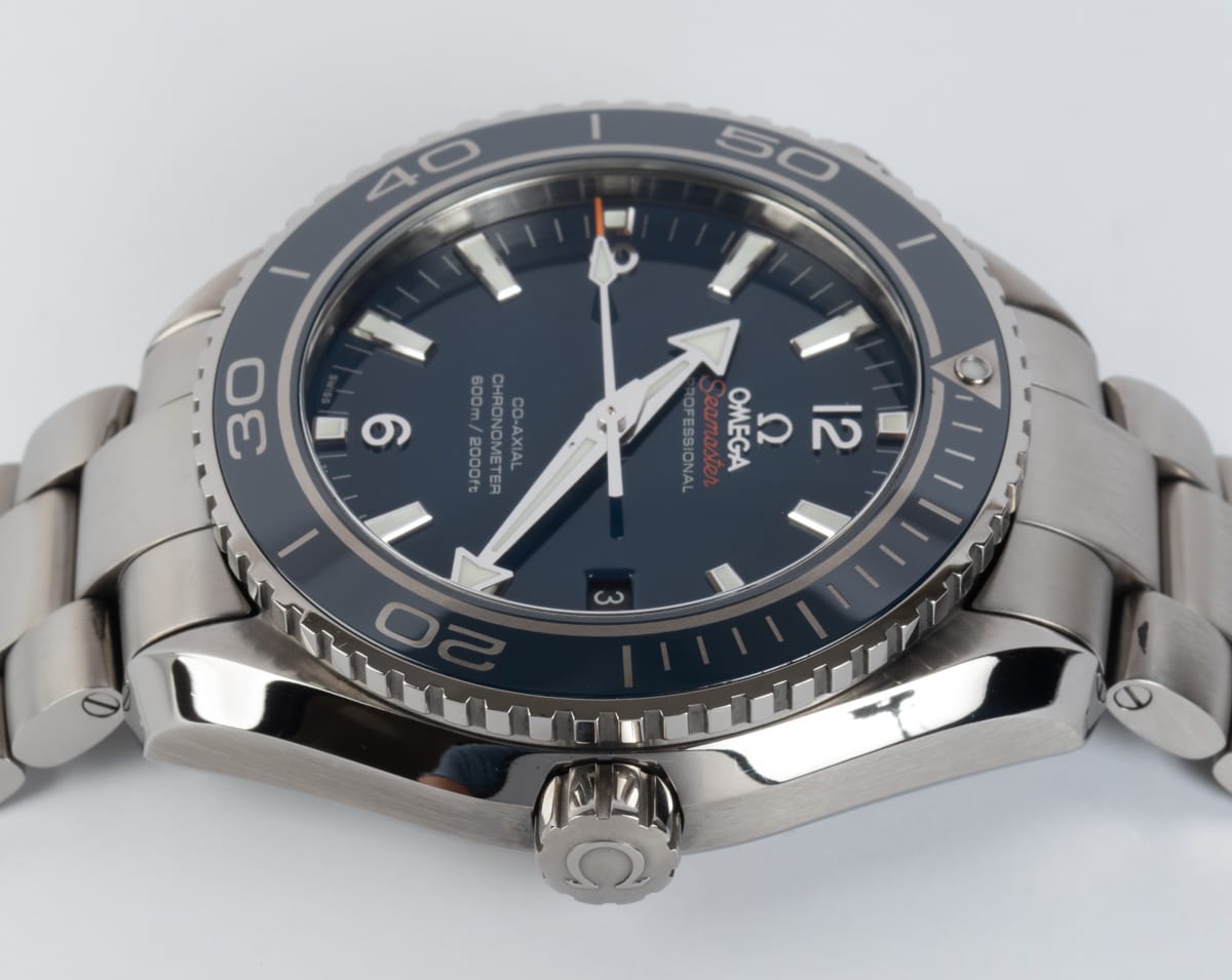 Crown Side Shot of Seamaster Planet Ocean Big Size