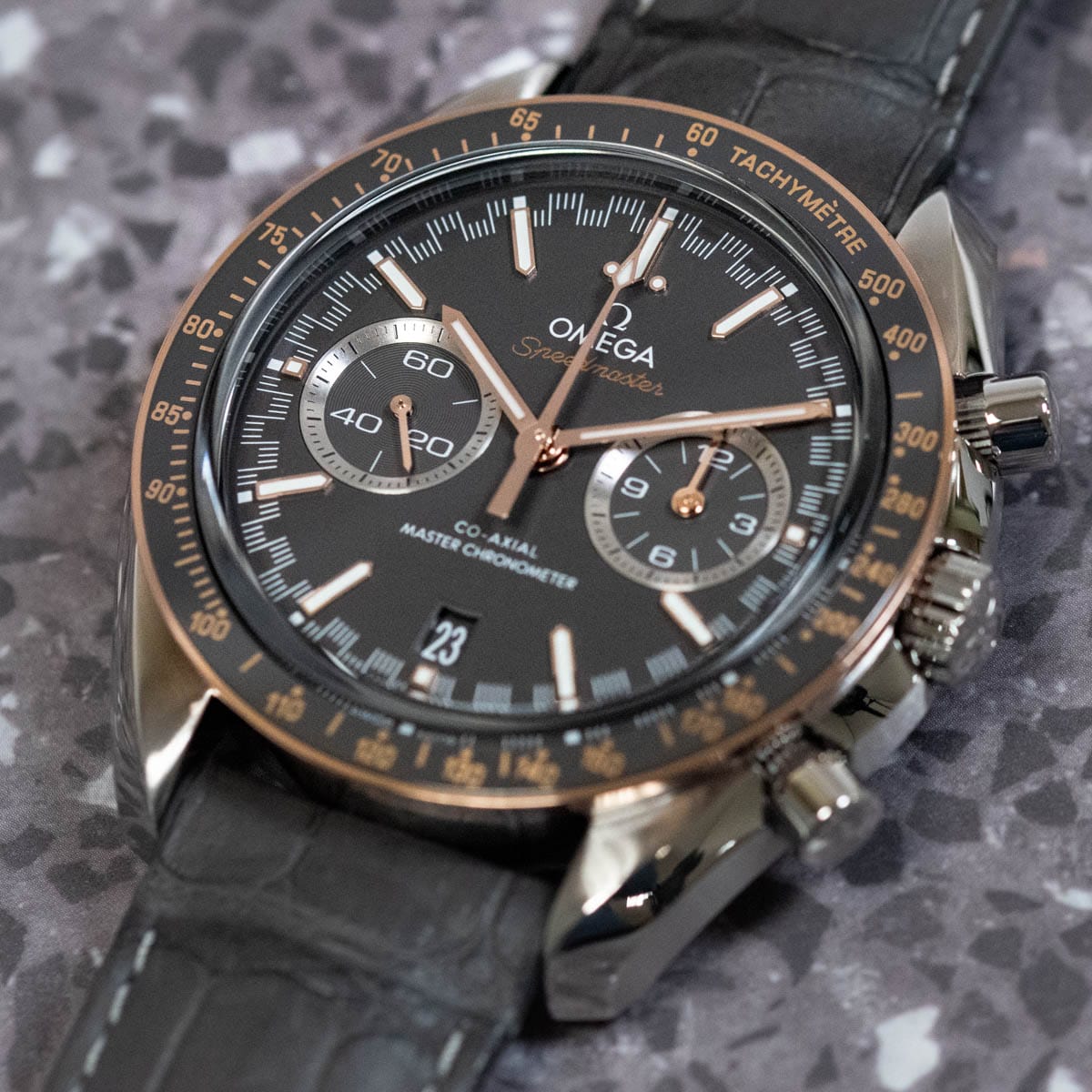 Extra Shot of Speedmaster Racing Chronograph