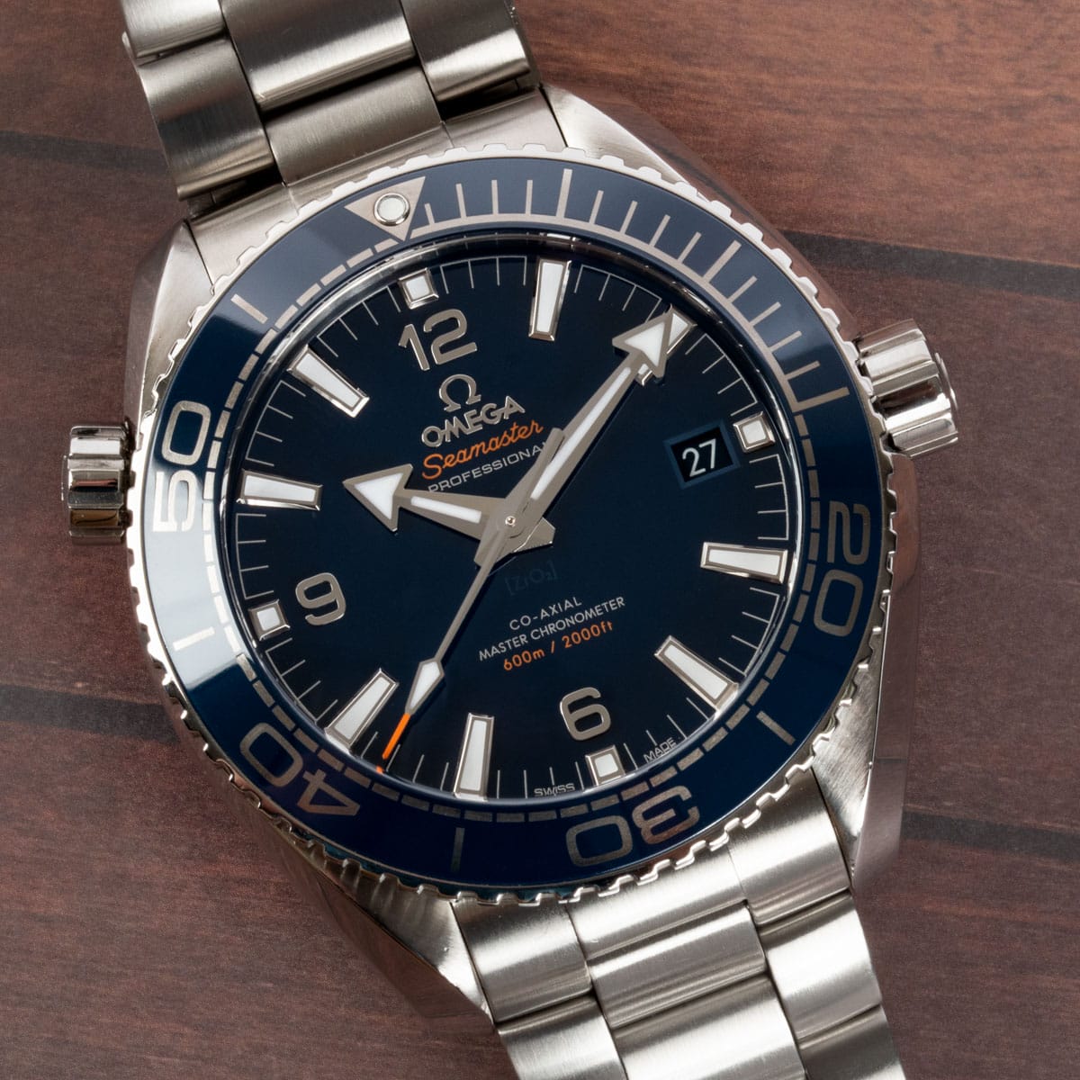 Stylied photo of  of Seamaster Planet Ocean Master 43.5MM