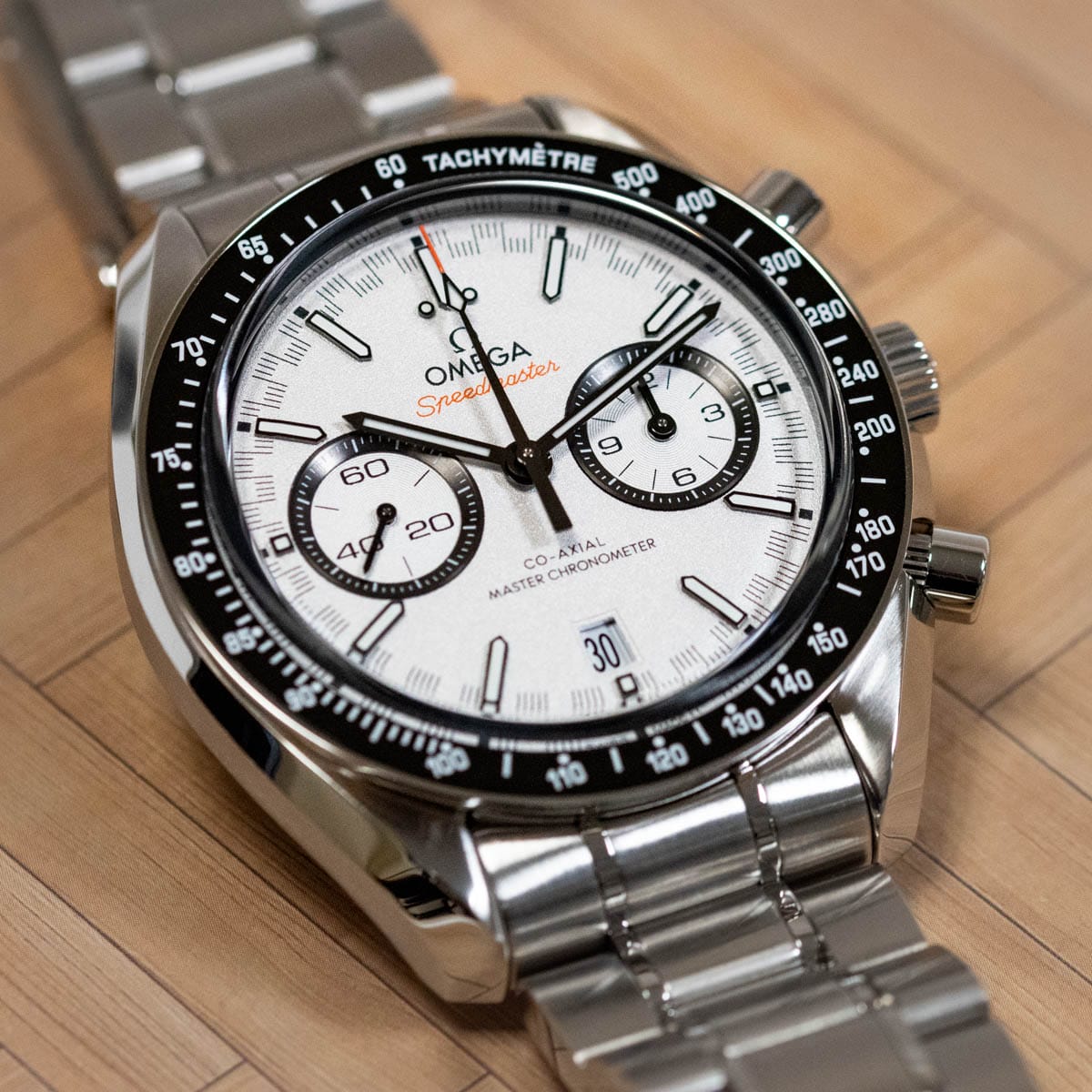 Extra Shot of Speedmaster Racing Chronograph