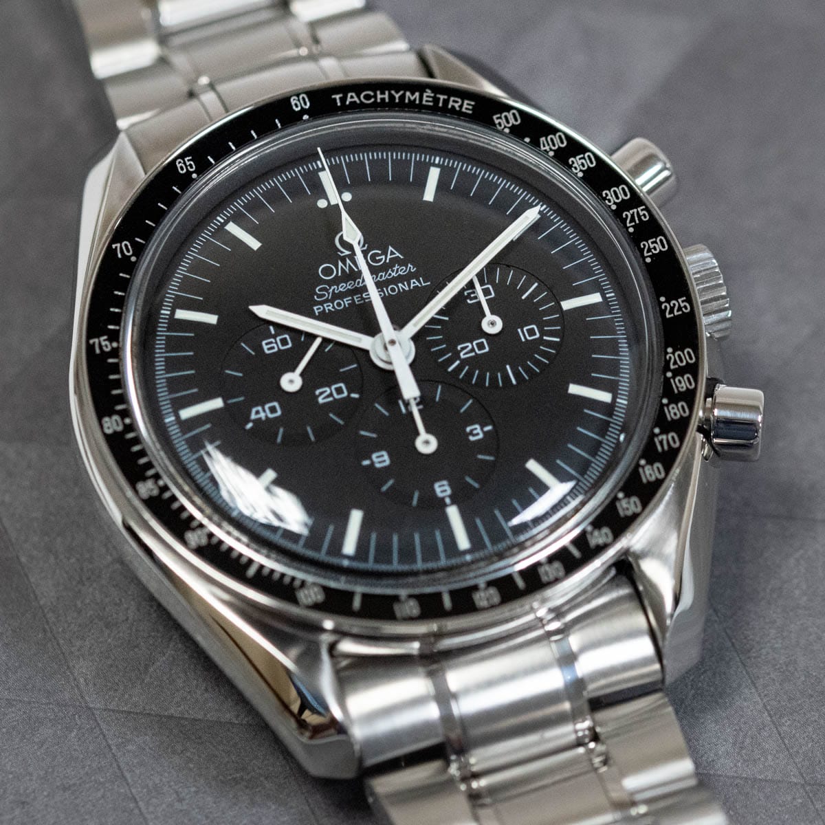 Extra Shot of Speedmaster Moon 'Hesalite Sandwich'