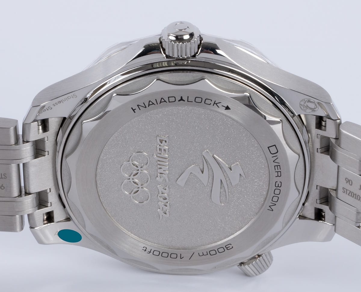 Caseback of Seamaster Diver 300M 'Beijing 2022'