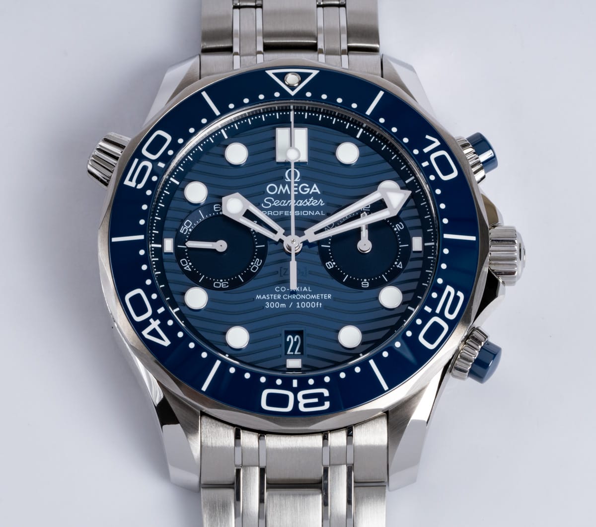 Front Shot  of Seamaster Diver Chrono