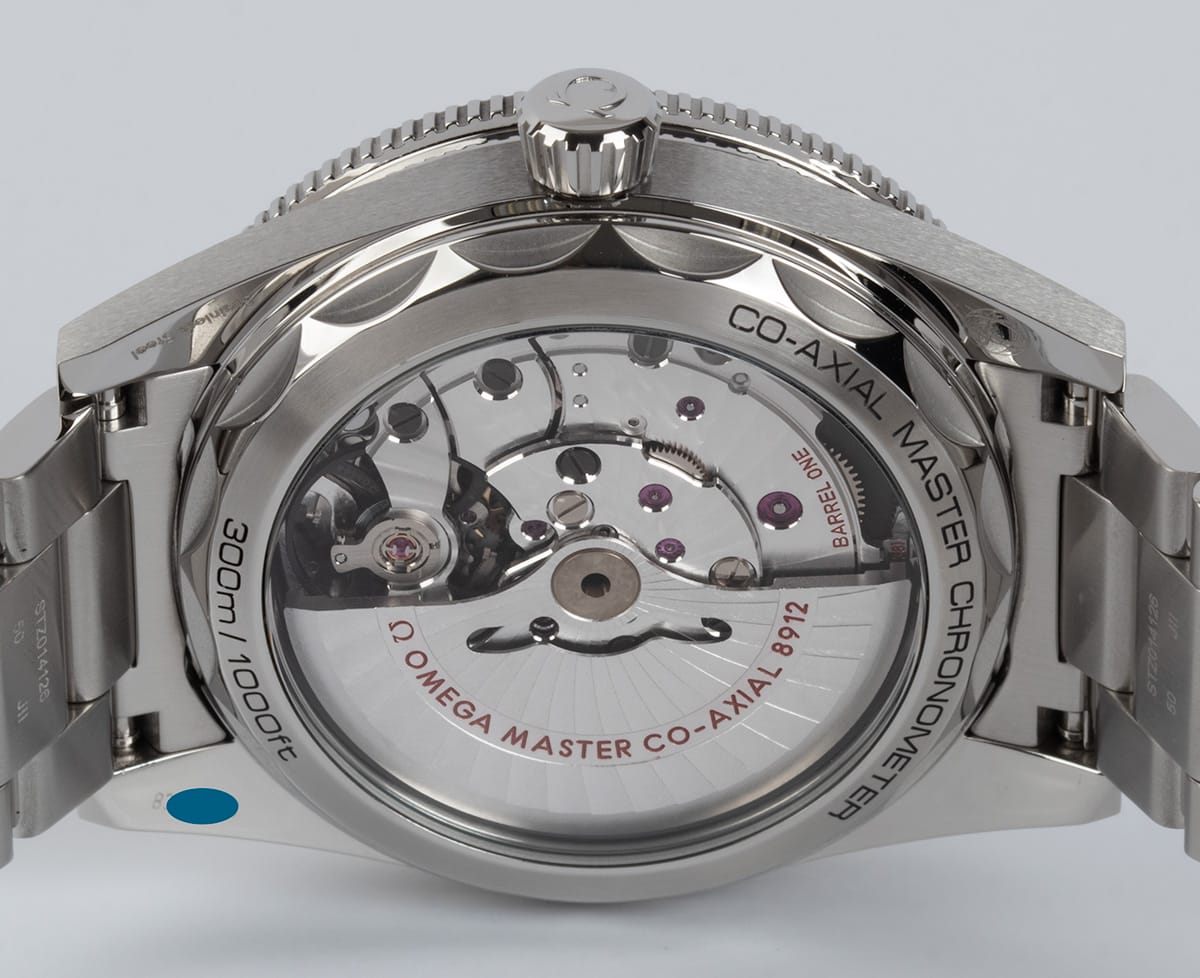 Caseback of Seamaster 300 Master Co-Axial