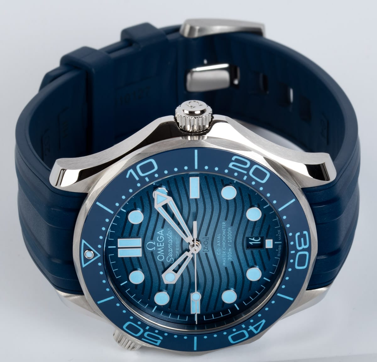 Front View of Seamaster Summer Blue