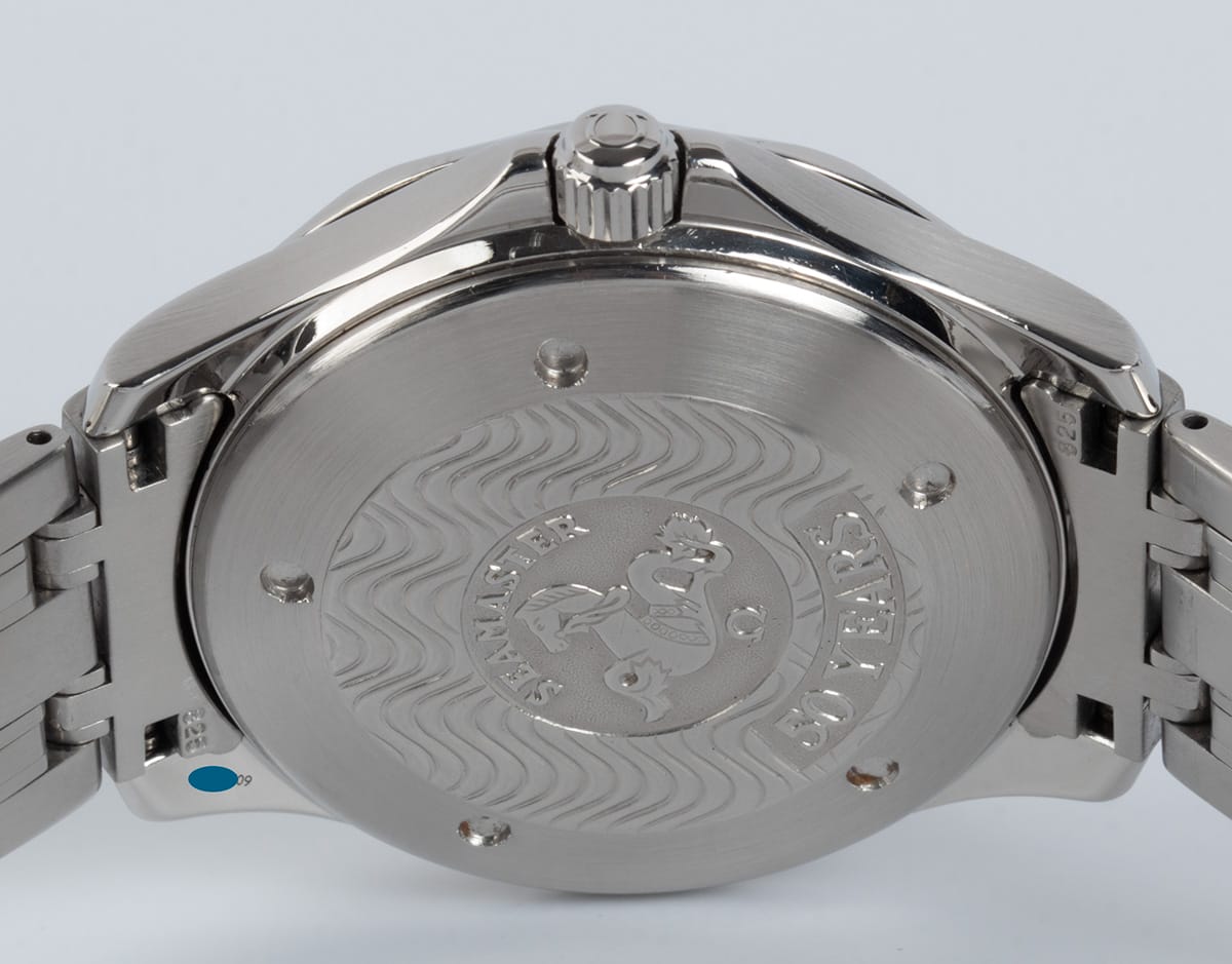 Caseback of Seamaster GMT