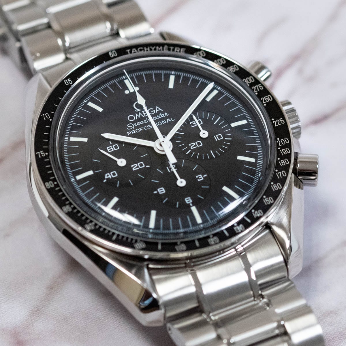 Stylied photo of  of Speedmaster Moonwatch