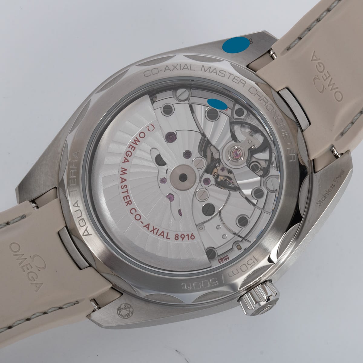 Caseback of Seamaster Aqua Terra Small Seconds 41