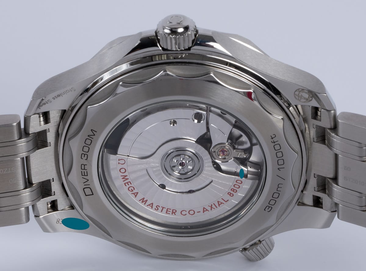 Caseback of Seamaster Diver 300M