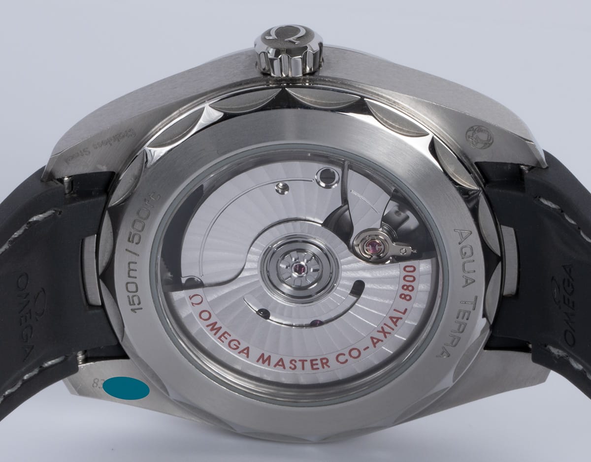 Caseback of Seamaster Aqua Terra 150M 38MM