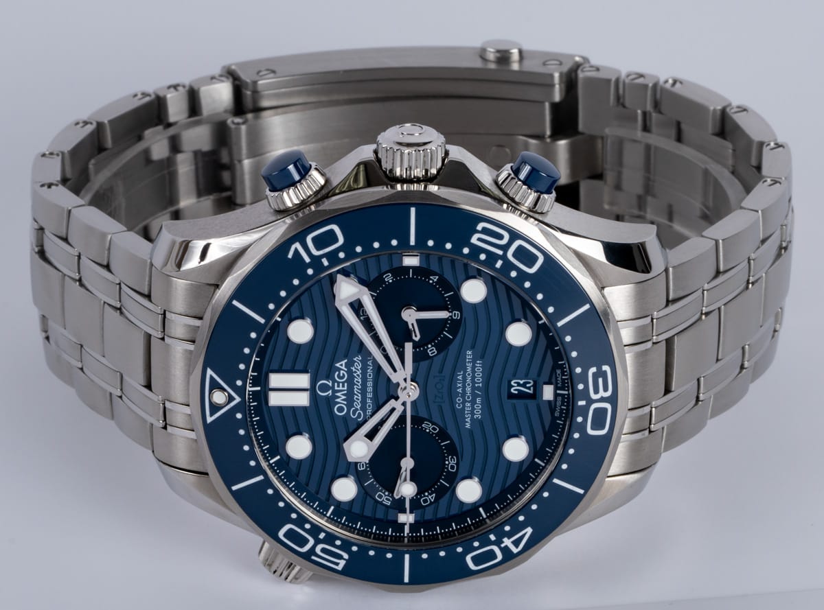 Front View of Seamaster Diver Chrono