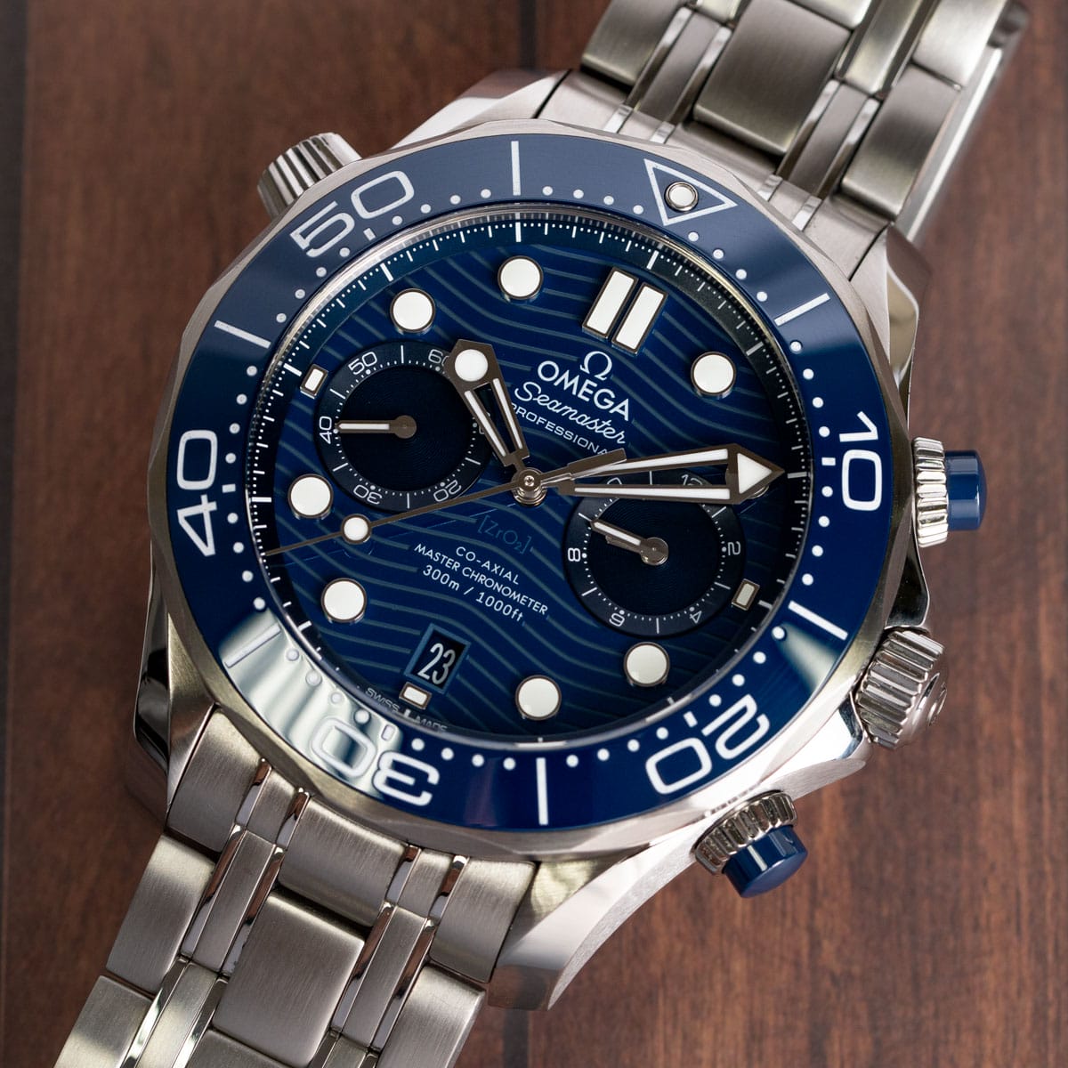 Stylied photo of  of Seamaster Diver Chrono