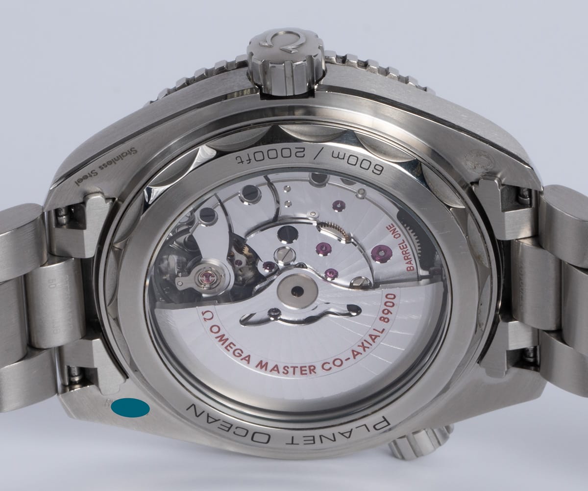 Caseback of Seamaster Planet Ocean Master 43.5MM