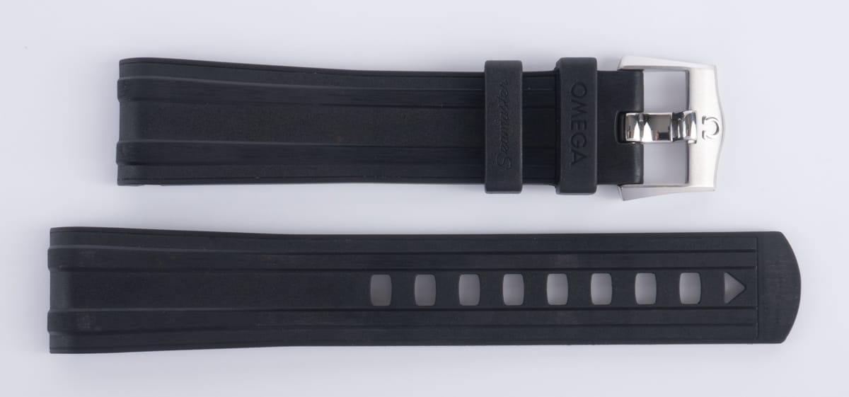 Photo of of Rubber Seamaster Diver Tang Strap